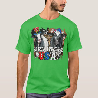 T-shirt Grange Aux Etats-Unis Vache Heifer Occidentale Vac
