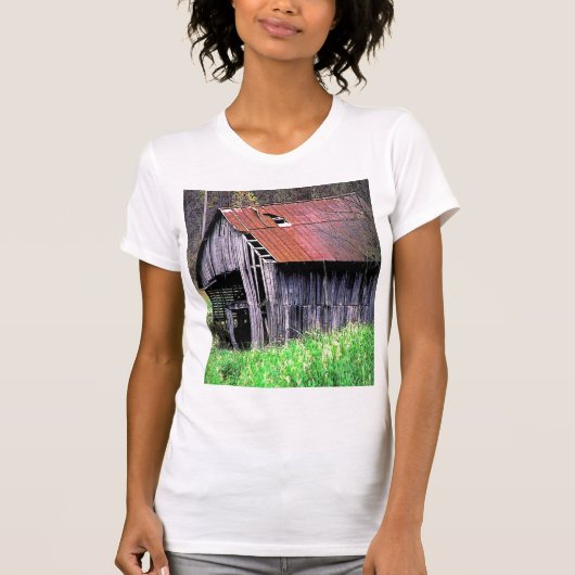 T-shirt Grange rustique (Devant)
