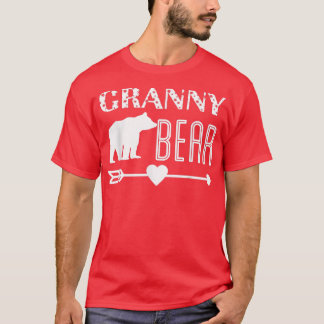 T-shirt Granny Bear Noël Fête des Mères Anniversaire