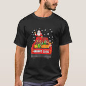 T-shirt Granny Claus Camion Rouge Père Noël Reindeer Elf C (Devant)