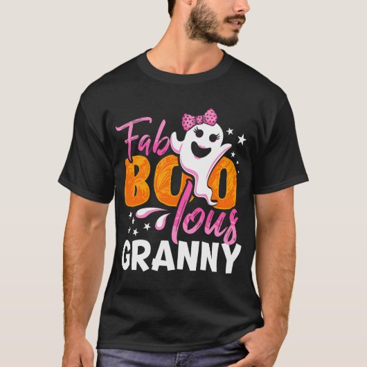 T-shirt Granny Halloween femmes Fab Boo Lous Premium (Devant)
