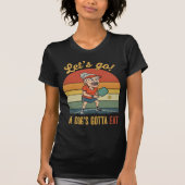 T-shirt Granny’s Got Game – Let’s Go! Pickleball Tee (Devant)