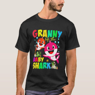 T-shirt Granny Shark Granny Shark Family Fête des mères Me