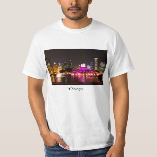 T-shirt Grant Park Chicago (Devant)
