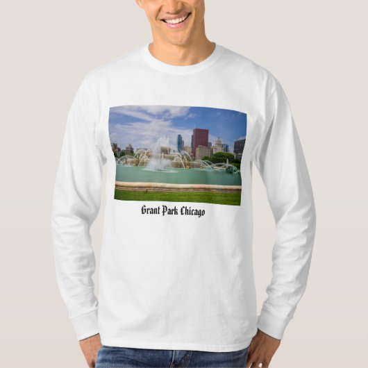T-shirt Grant Park City View (Devant)