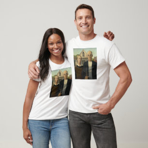 T-shirt Grant Wood - American Gothic