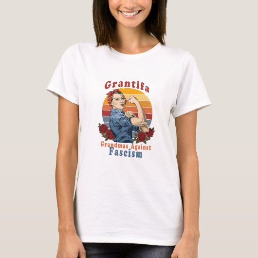 T-shirt Grantifa Grandmas Against (Devant)