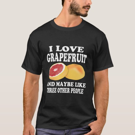 T-shirt Grapefruit Benefits Grapefruit Love (Devant)