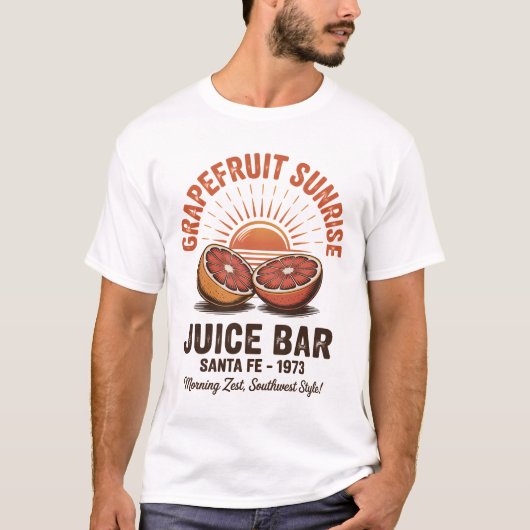 T-shirt Grapefruit Sunrise Juice Bar (Devant)