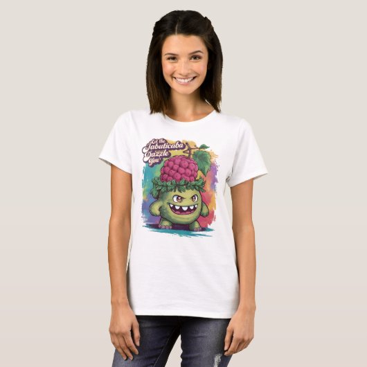 T-shirt Grapevine Jabuticaba Jester couronné (Devant entier)