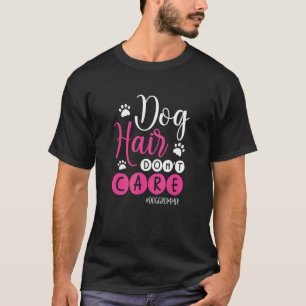 T-shirt Graphic Chien Grooming Vêtements Chien Cheveux ne