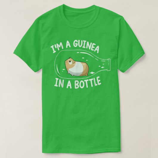 T-shirt Graphic I'm A Guinea In A Bottle Classic Design An (Design devant)