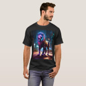 T-shirt Graphic Lion Majestic" (Devant entier)