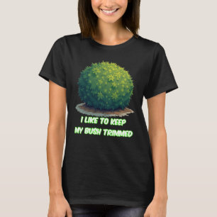 T-shirt Graphic pour femmes de Bush défoncé