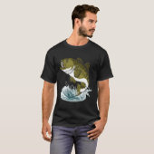 T-shirt Graphique 365 Basse Pêche de poisson (Devant entier)