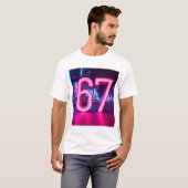 T-shirt graphique 67 (Devant entier)