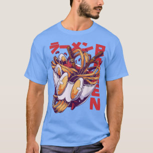 T-shirt Graphique 847 des nouilles de bol de Kawaii Ramen