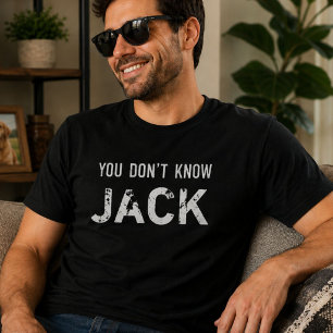 T-shirt graphique à humour sarcastique pour hommes
