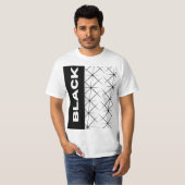 T-shirt graphique Abstrait créatif (Devant entier)
