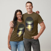 T-Shirt Graphique Abstrait Paysage de Science-Fict (Unisexe)
