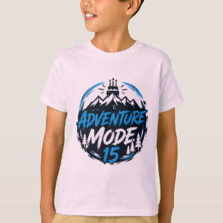 T-Shirt Graphique Adolescent 15 Ans Mode Aventure