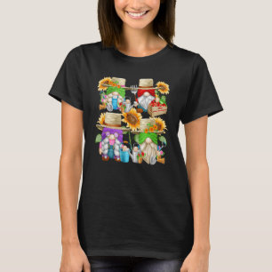 T-shirt Graphique Agricole Pour Mère Tournesol Et Jardin D