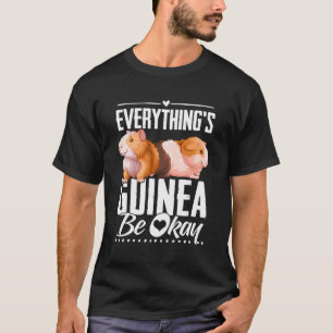 T-shirt Graphique Amusant De Cochon De Guinée Drôle Pour L