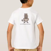 T-shirt Graphique animal - QUOKKA - Australie - Faune (Dos)
