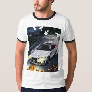 T-Shirt Graphique Anime Drift BMW Street Racing | 
