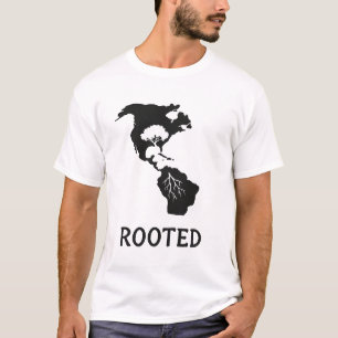 T-shirt Graphique Arbre des Amériques racine