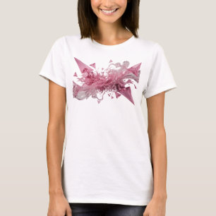 T-shirt graphique ART ABSTRAIT Argent Frais