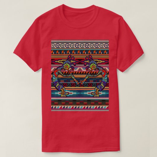 T-shirt Graphique artistique Kokopelli (Design devant)