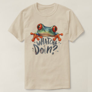 T-shirt graphique avec citation sur une mignonne g