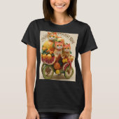 T-shirt graphique avec des chats mignons et un cha (Devant)