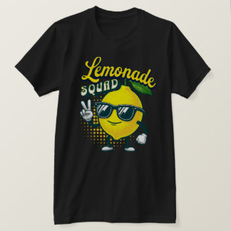 T-shirt graphique avec illustration de citron et d
