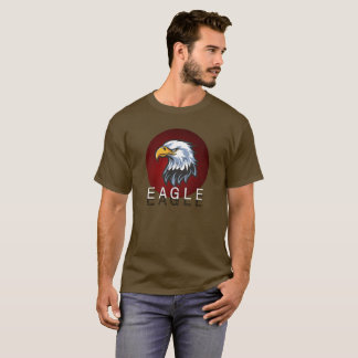 T-shirt graphique avec mascotte aigle chauve féroc