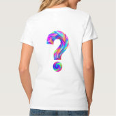 T-shirt graphique avec point d'exclamation devant (Dos)