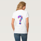 T-shirt graphique avec point d'exclamation devant (Dos entier)