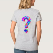 T-shirt graphique avec point d'exclamation devant (Dos)