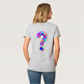 T-shirt graphique avec point d'exclamation devant (Dos entier)
