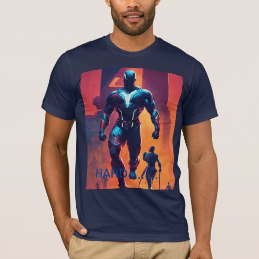 T-Shirt Graphique Avengers Personnalisé - Superher (Devant)