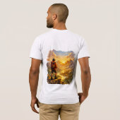 T-shirt graphique aventure nature (Dos entier)