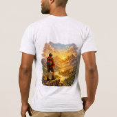T-shirt graphique aventure nature (Dos)