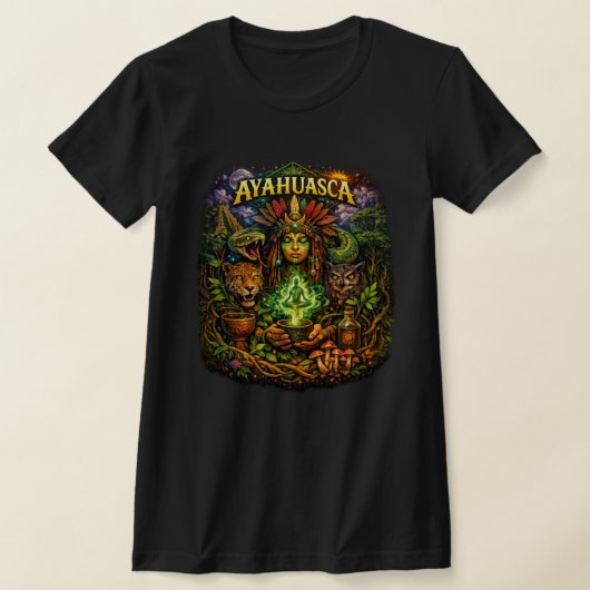 T-shirt graphique Ayahuasca Awakening (Poser)