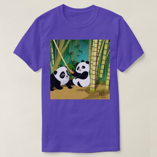 T-shirt Graphique Bamboo Babe Panda (Design devant)