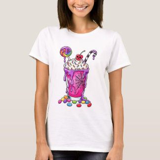 T-shirt graphique bas de gamme - milkshake effraya