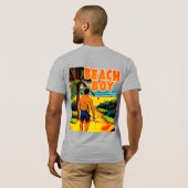 T-Shirt Graphique Beach Boy  (Dos entier)