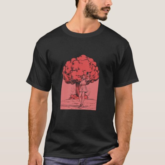 T-shirt Graphique Benk Atomic Selfie Threadless (Devant)