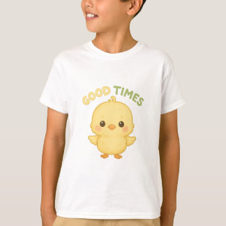 T-shirt graphique "Bon Temps" Happy Chick pour enf