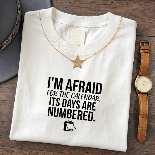 T-shirt graphique Calendriers de blagues de papa d